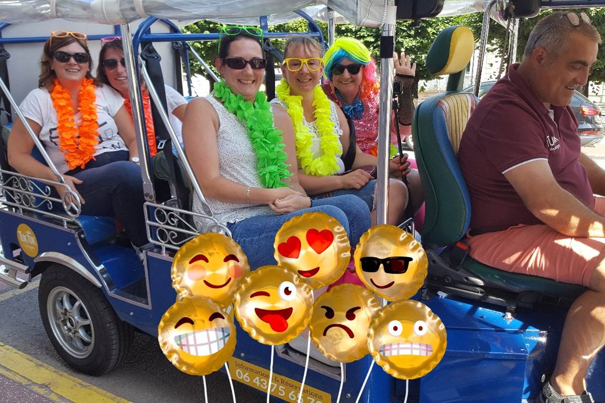 TUK-TUK Limoges en famille ou entre amis