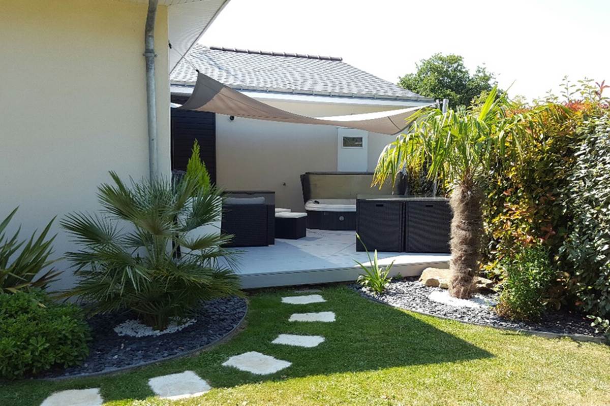 espace jacuzzi La Villa d'Escoublac