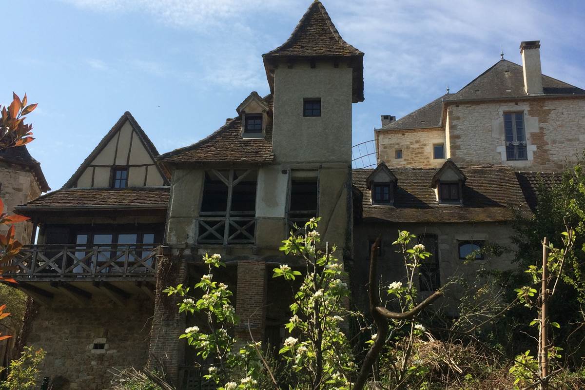 Les Terrasses de Carennac côté Dordogne