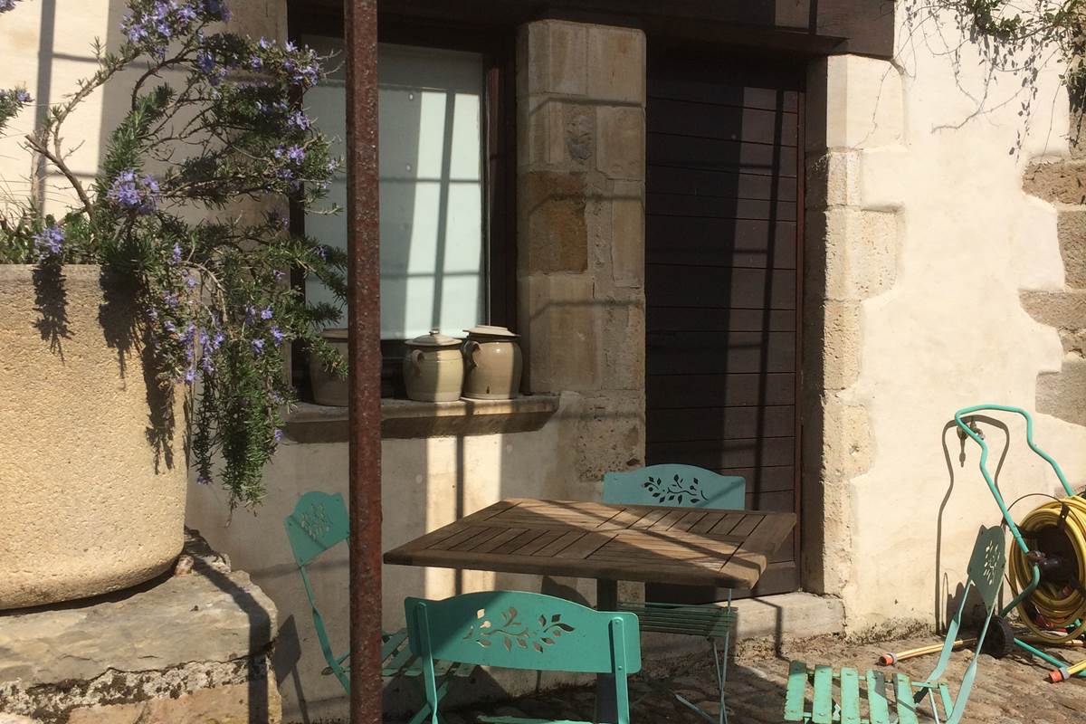Terrasse du gîte Le Balcon