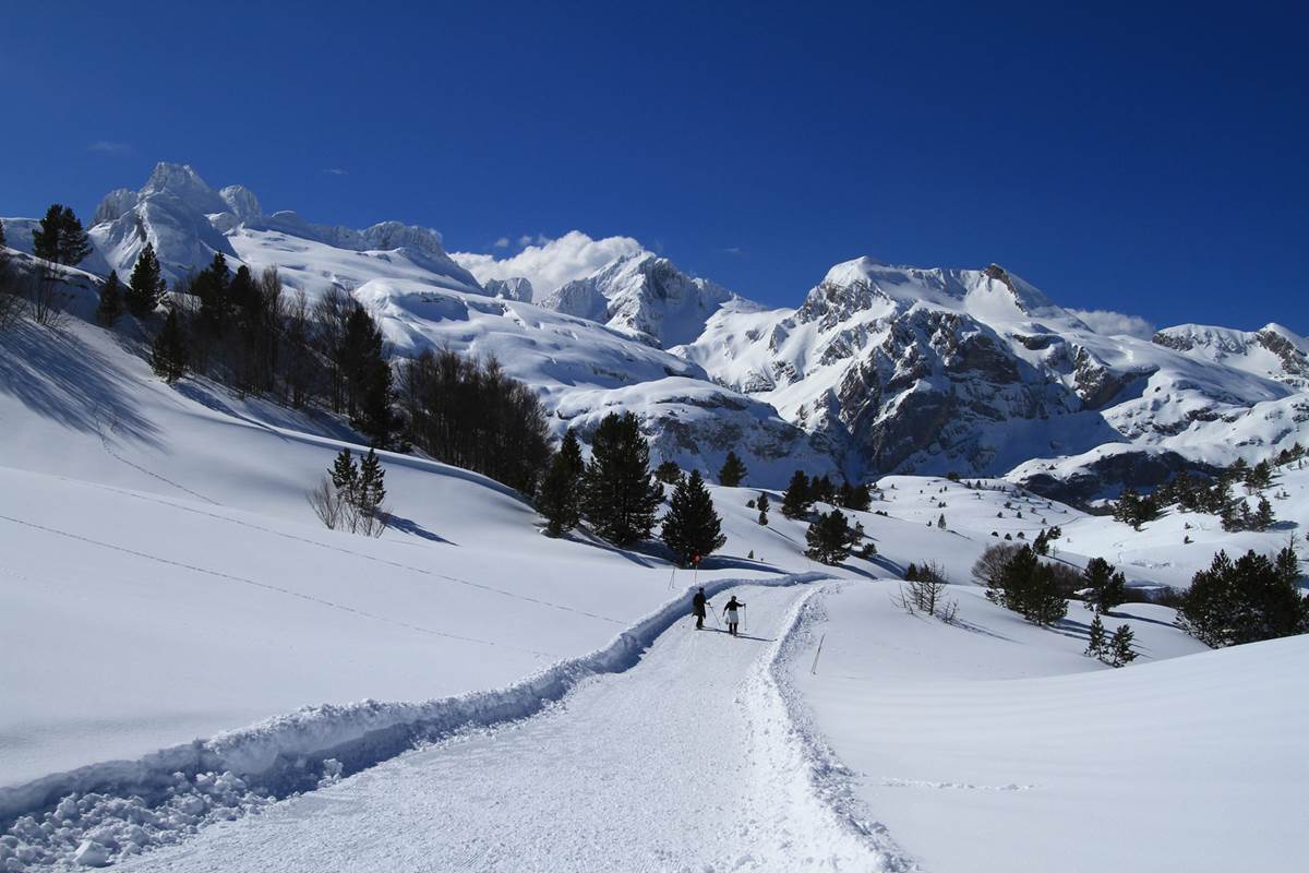 ski dans les Pyrénées