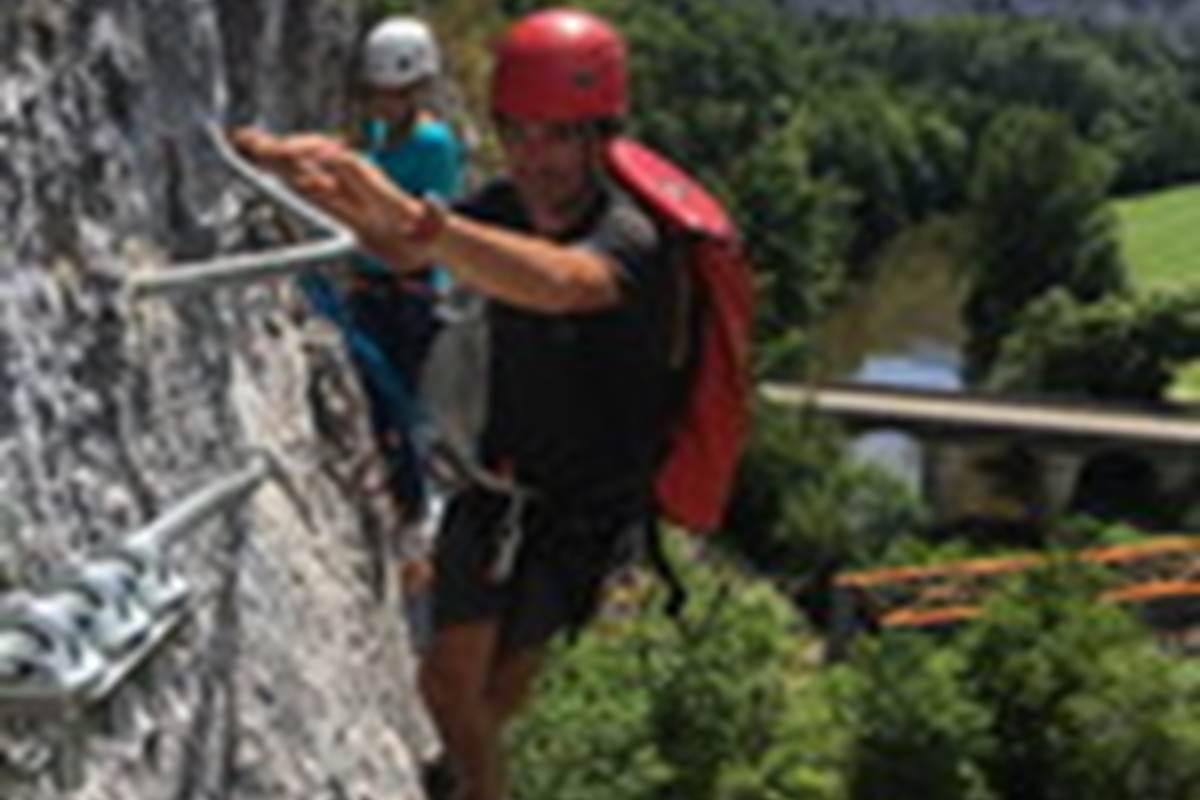 VIA FERRATA - Kalapca à Conduché