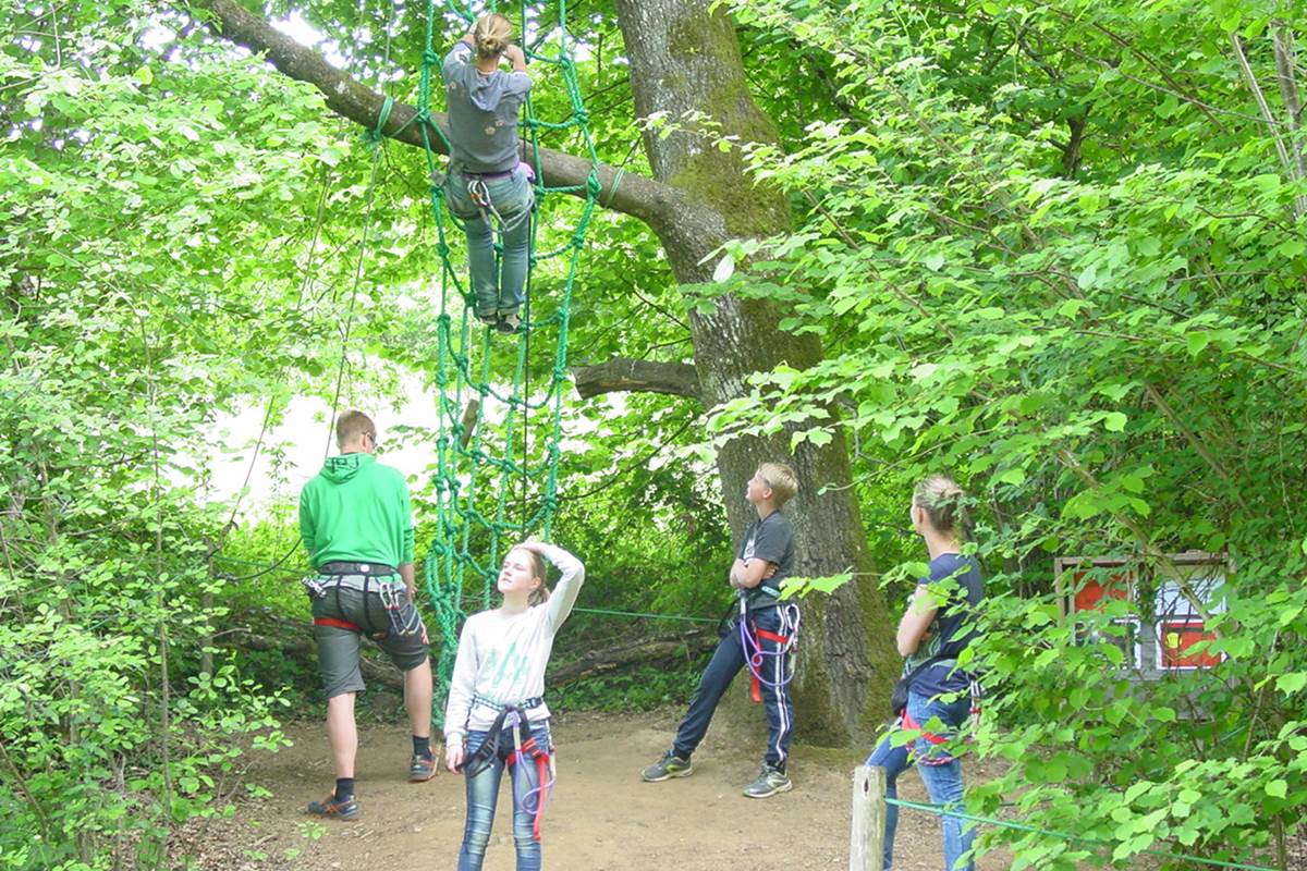 acrobranche a espace Hermeline