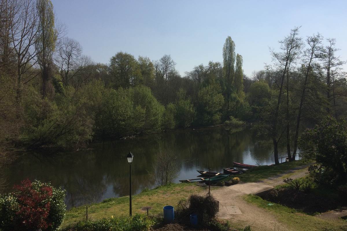 La Dordogne depuis les gîtes
