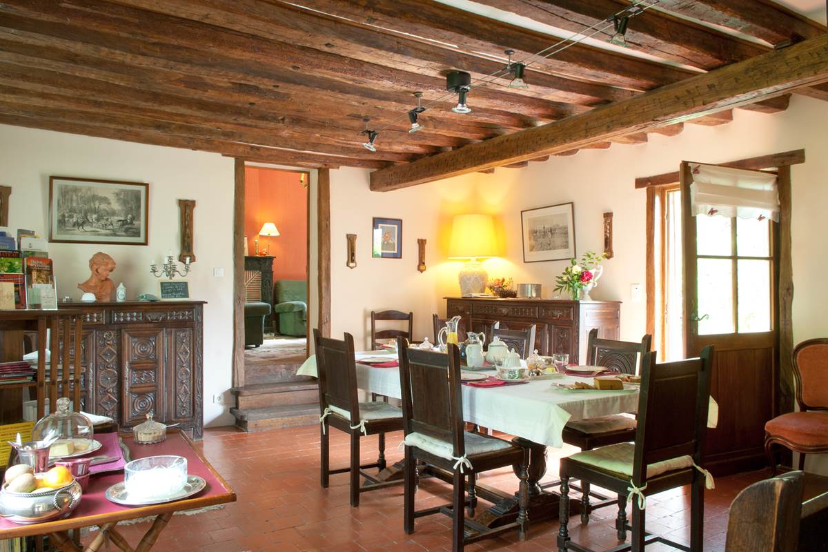 L'Annexe la salle à manger des hôtes
