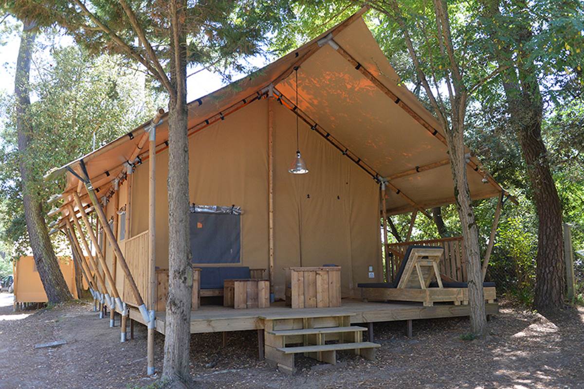 Safari Lodge 6 - Glamping - Camping Les Pins d'Oléron - Ile d'Oléron