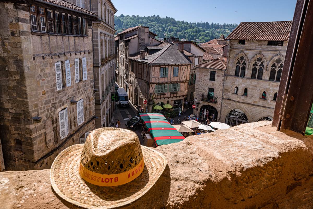 Vue sur les toits de Figeac © Loïc BEL - Bel et Bien Vu