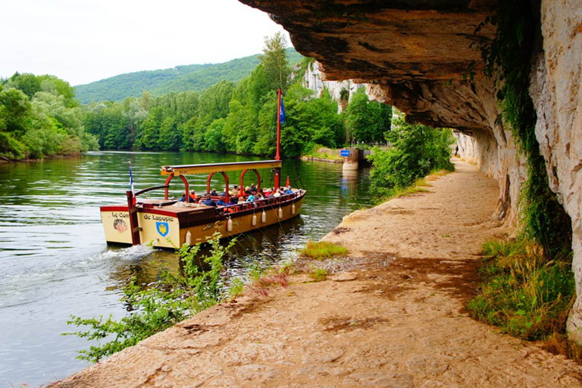 Croisière Bouziès Saint Cirq Lapopie