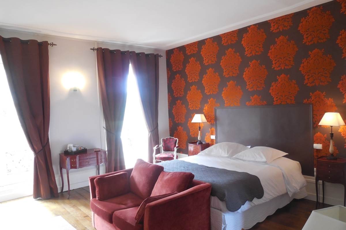 Chambres d'hôtes Le Jardin des Lys chambre Lys Rouge