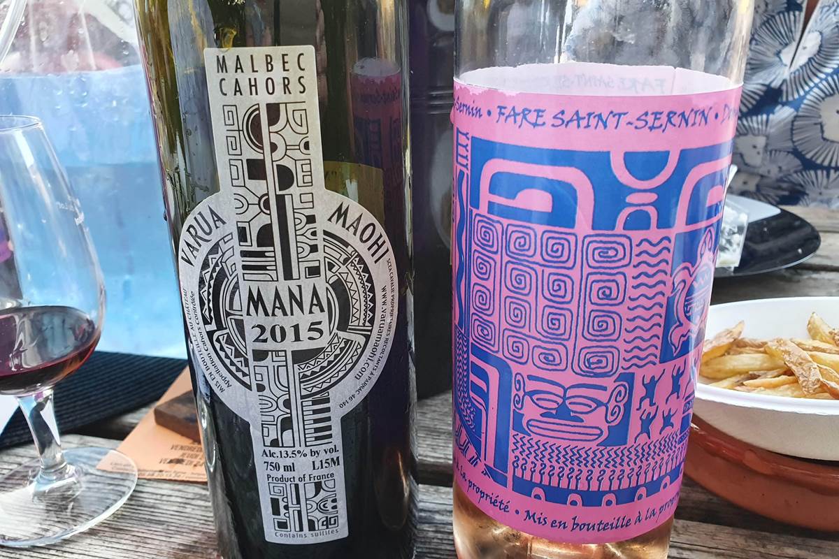 Cuvées de rouge et de rosé