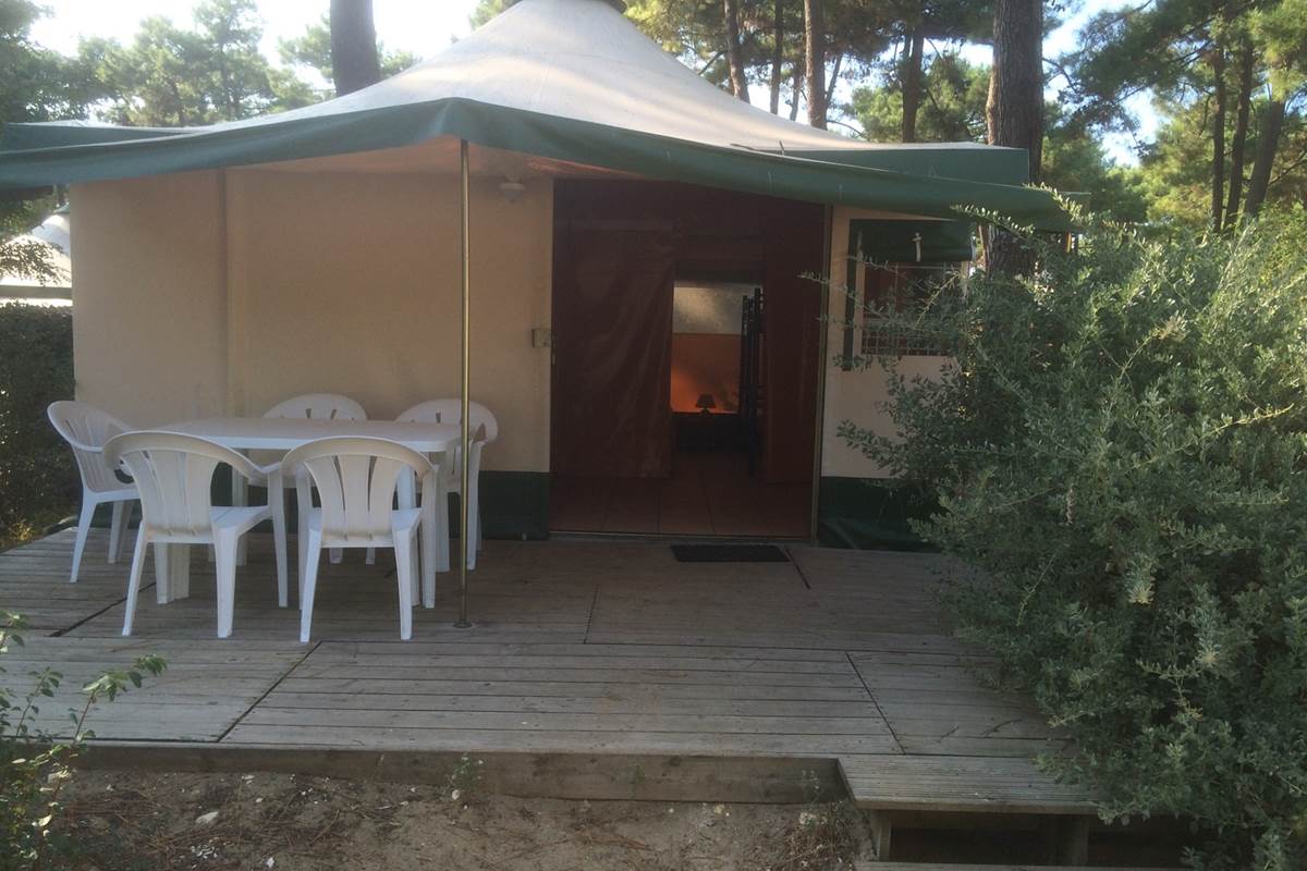 Bungalow Toilé Pagan - Camping Les Pins d'Oléron - Ile d'Oléron