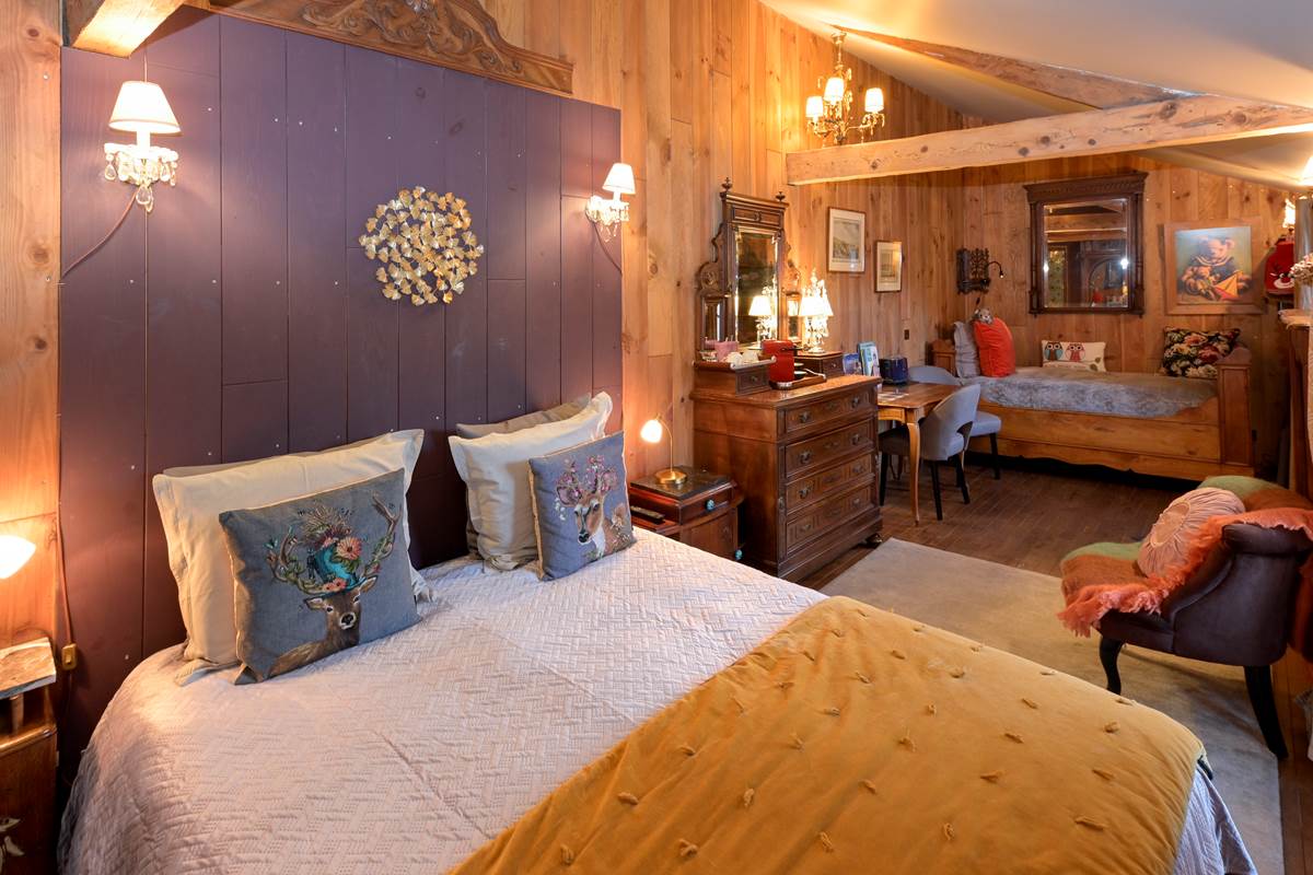 Chambre 2 à 3 personnes - Dans le jardin avec terrasse privée