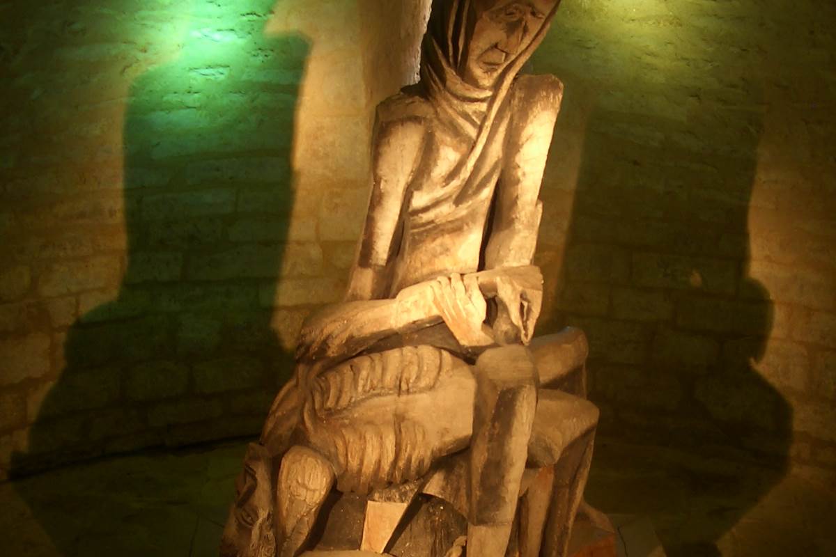 La pieta de Zadkine aux Arques