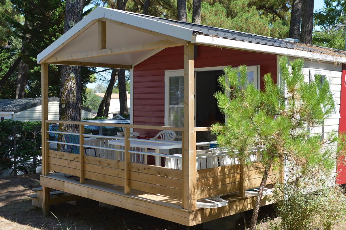 Mobil-Home 1 Chambre Crevette - Camping Les Pins d'Oléron