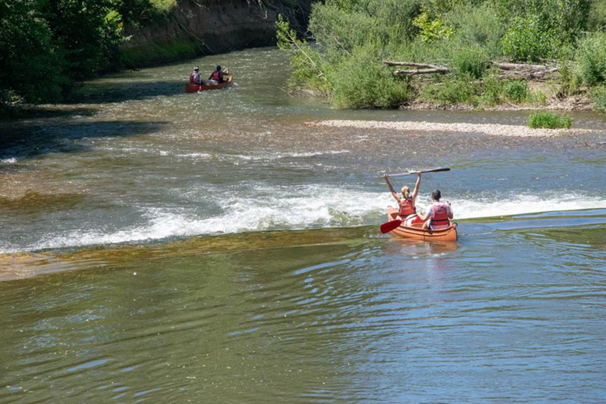 Canoé kayak dans la Vallée du Célé