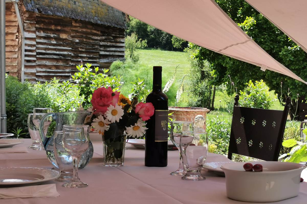 L'Annexe dîner en terrasse