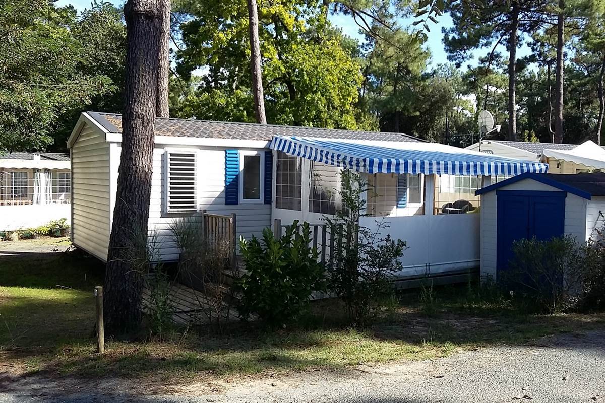 Mobil-Home Poulpe - Camping Les Pins d'Oléron - Ile d'Oléron