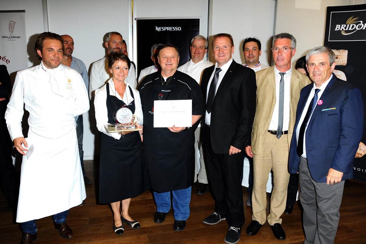 Jules et Françoise Lahaye Trophée du Petit Déjeuner Gourmand Paris juin 2017 Photo de LN Photographers 2ème prix