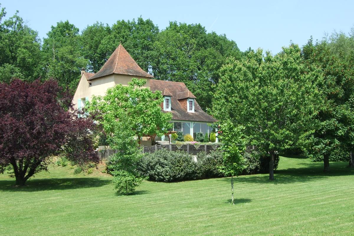 Parc chambres d'hôtes dordogne Feuillantines
