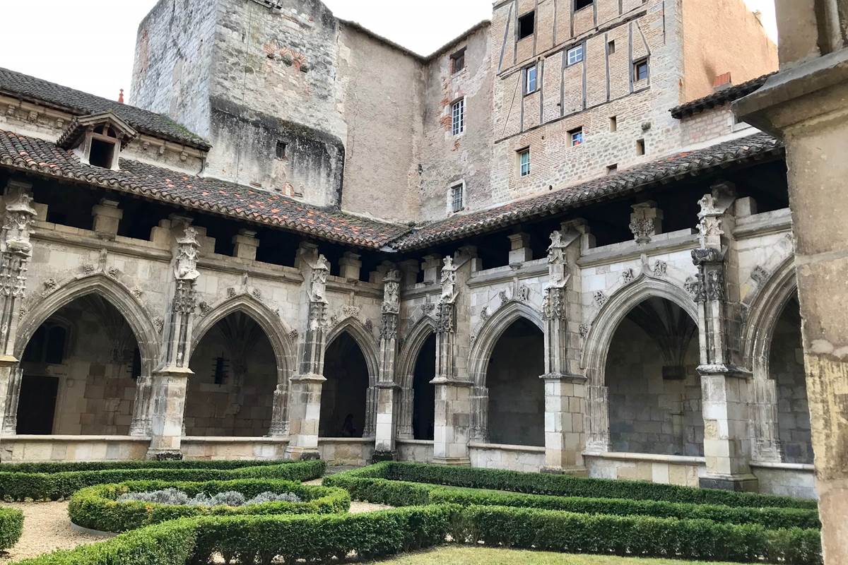 Le cloître de la Cathédrale de Cahors