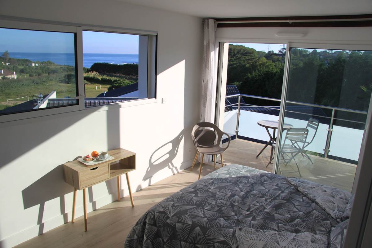 Chambre1 Cénitz avec Balcon