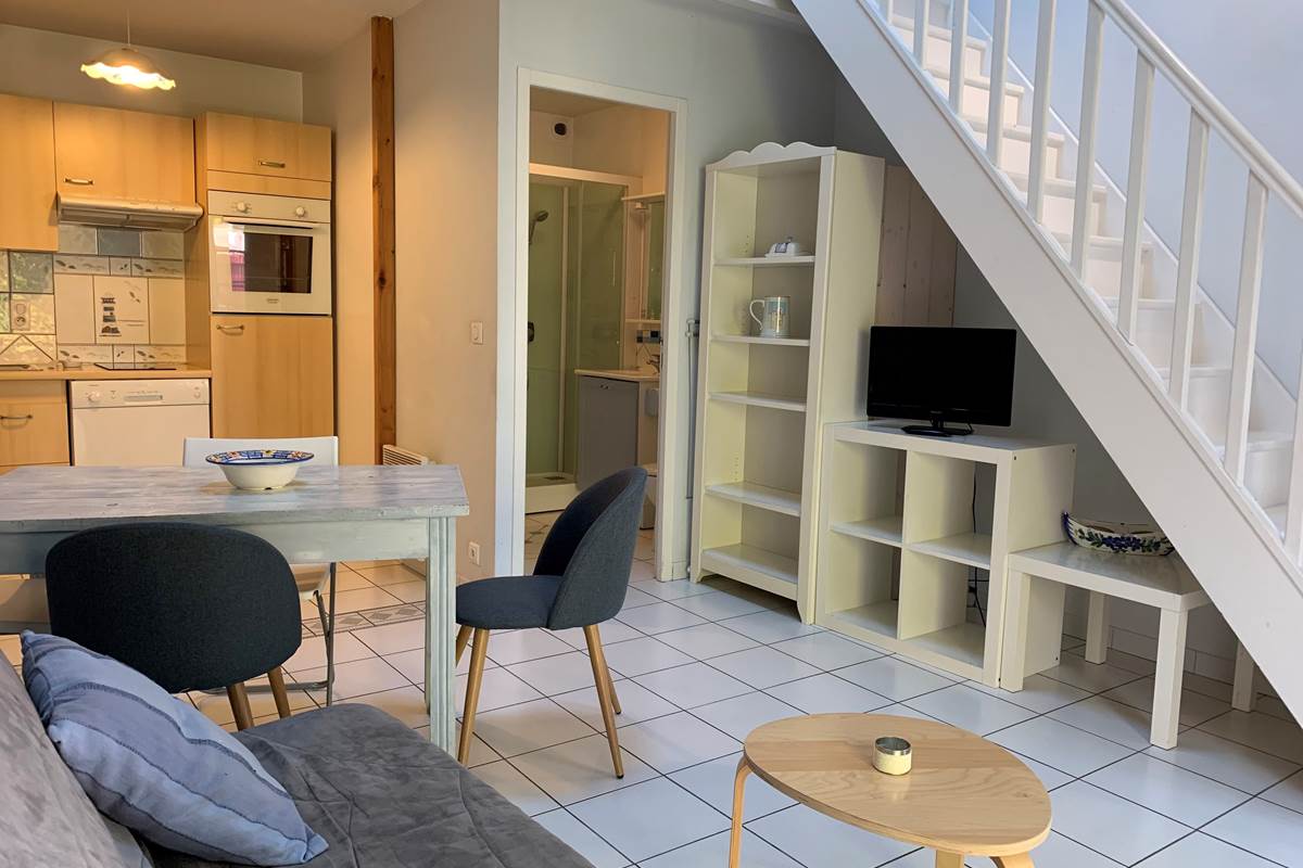 Salon Duplex Appart-Hôtel les Palombières