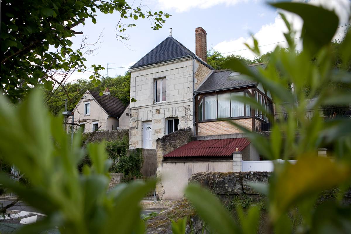 sur la rue Nationale à Civray de Touraine