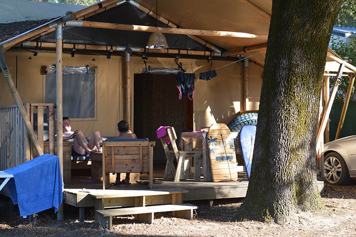 Safari Lodge 6 - Glamping - Camping Les Pins d'Oléron - Ile d'Oléron