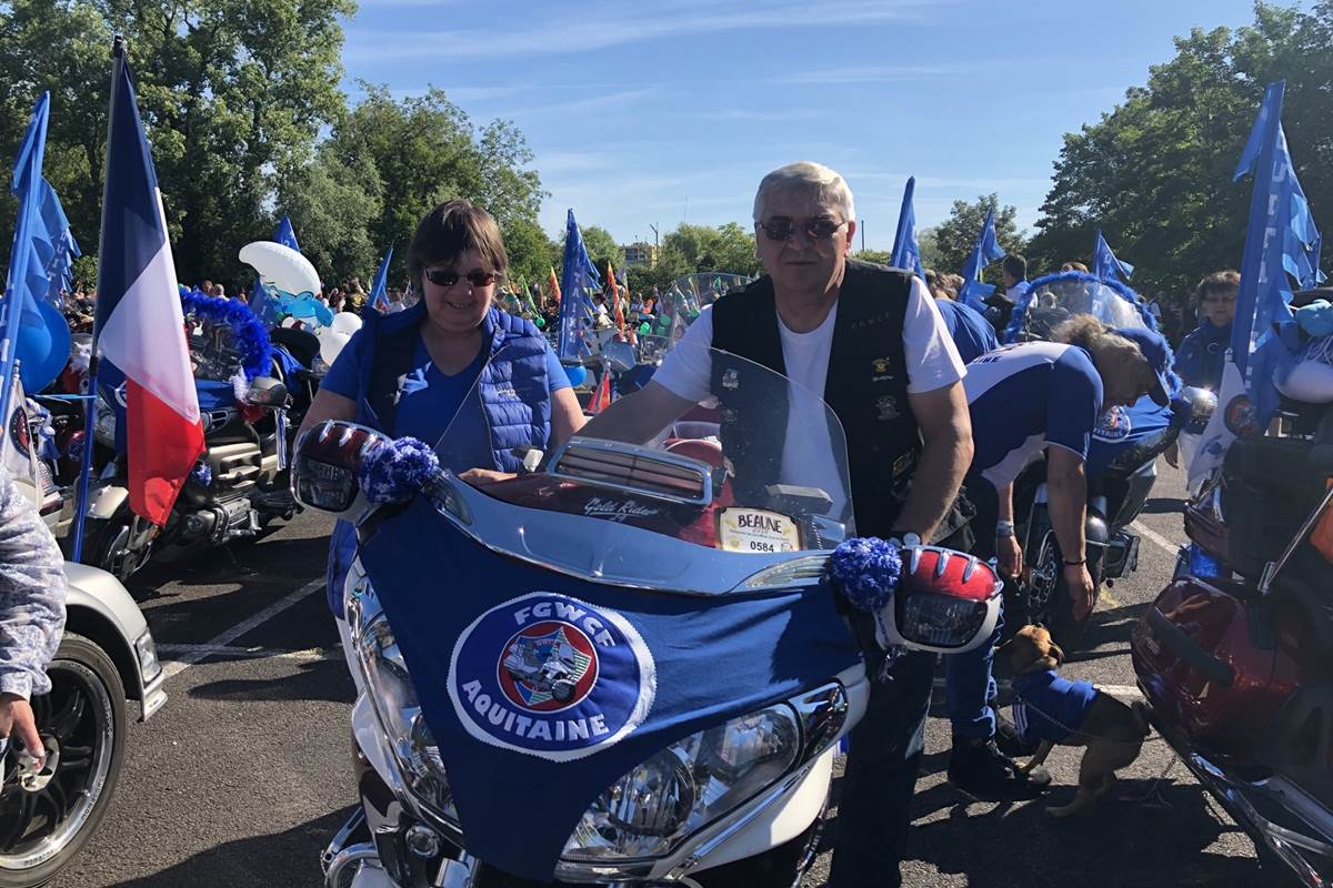 Avec le Club Aquitaine à l'Inter Goldwing de Beaune