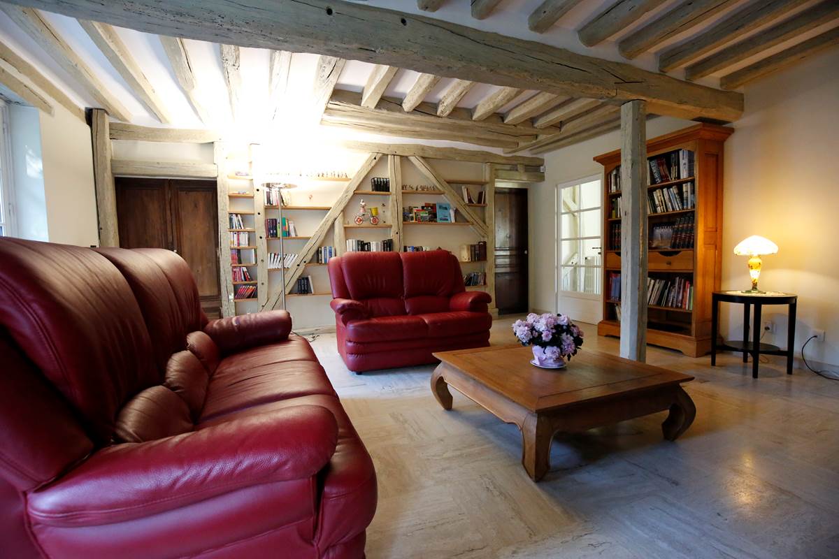 Le Clos Saint Lubin - Le Salon La Bibliothèque
