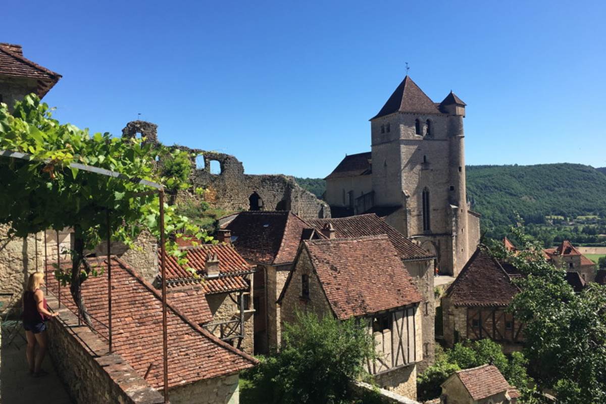 St Cirq, ses maisons de caractère, son église © Lot Tourisme C. Séguy