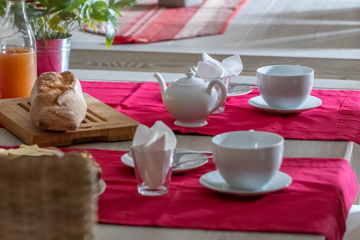 le petit déjeuner à La Vieille Maison