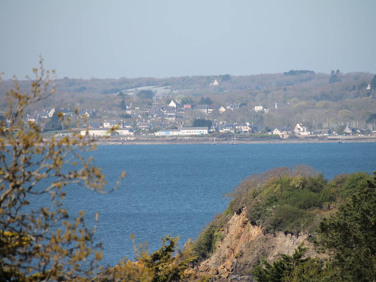 Vue à l'étage de gouelet-Ker Ile de Sein