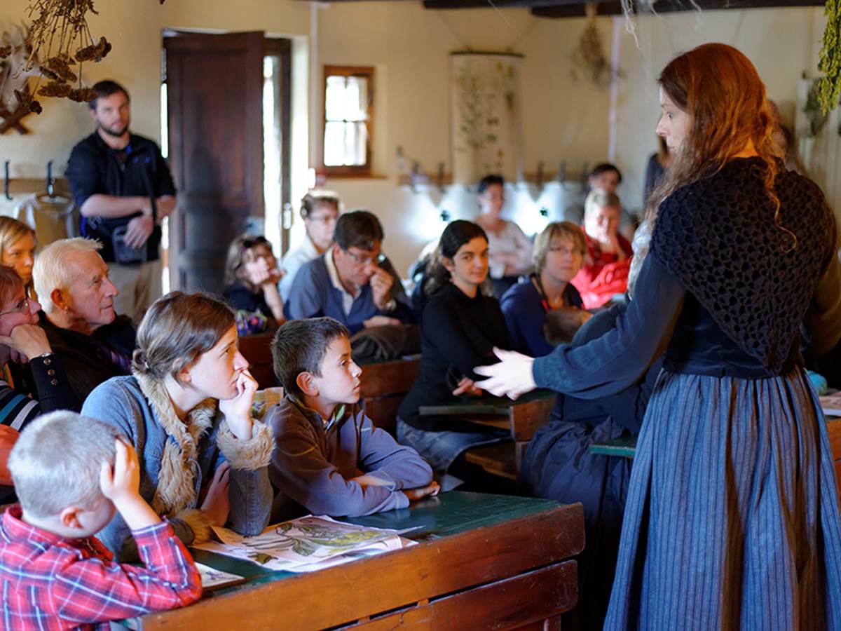 L'écomusée: village et musée vivant, véritable petit condensé de l'Alsace