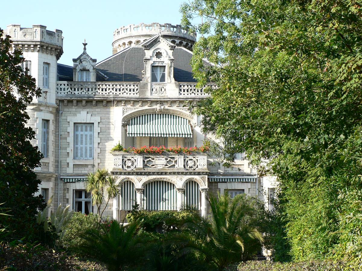 La villa Cambarre à Biarritz