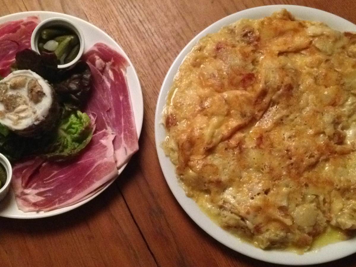 Truffade auvergnate Charcuterie d'Ally
