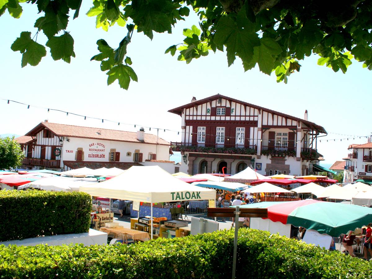 le marché à Bidart