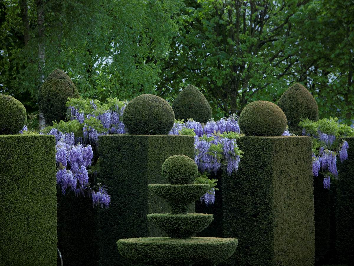 Jardins du château de la Ballue