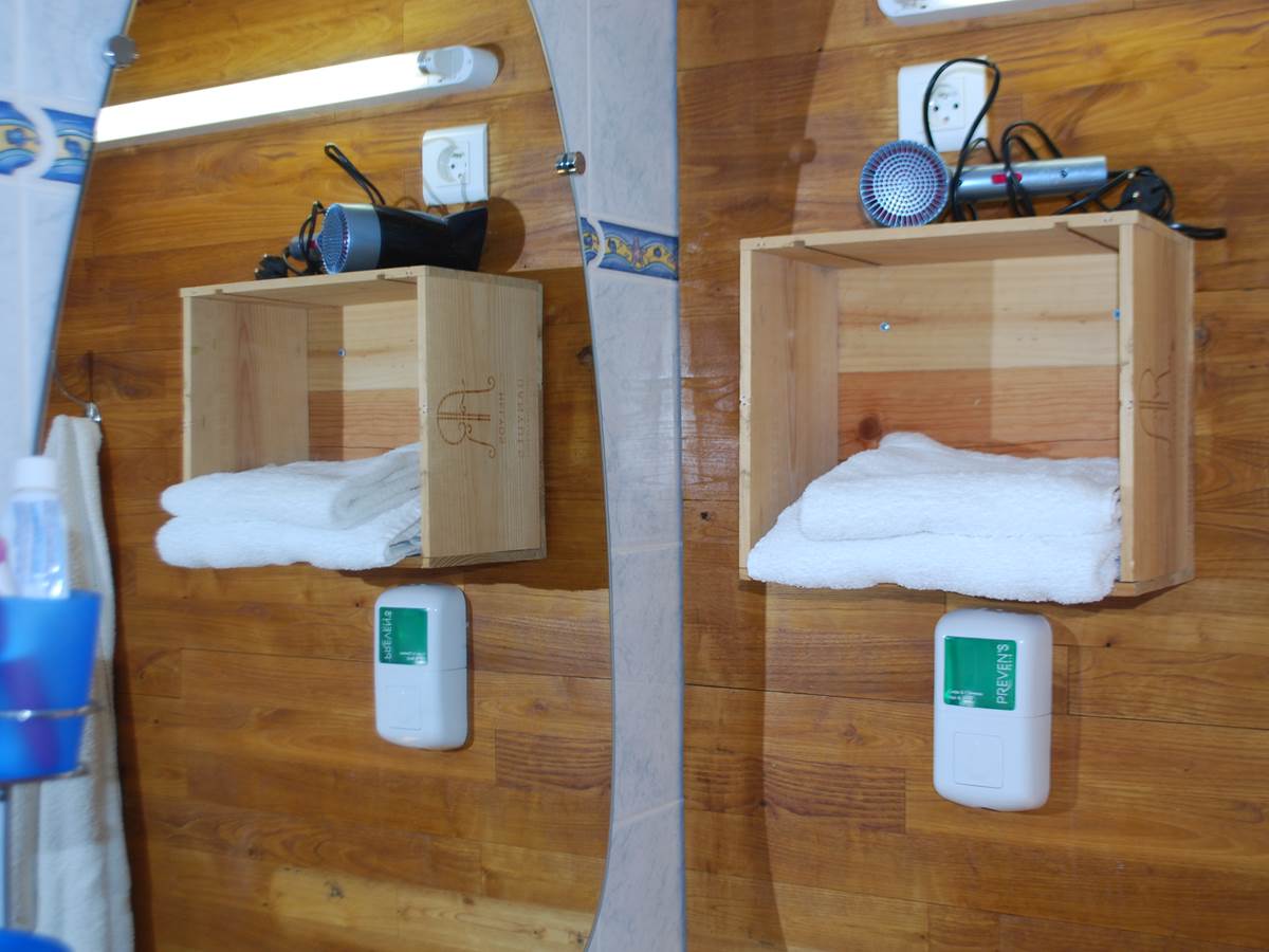 Chambre L'R de Rien accessoires salle d'eau produits d'accueil Ecolabel