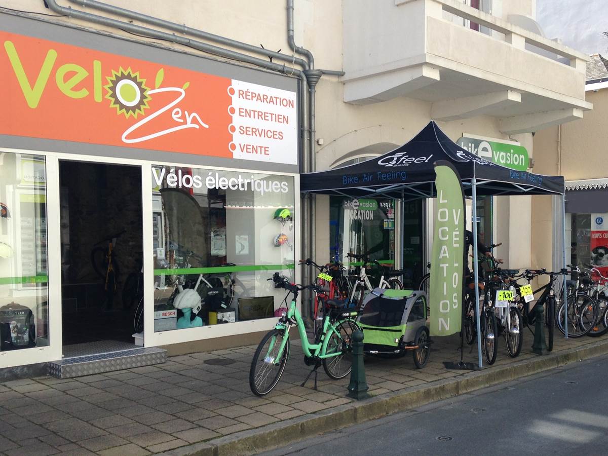 le shop VELOZEN jouxte BIKEVASION