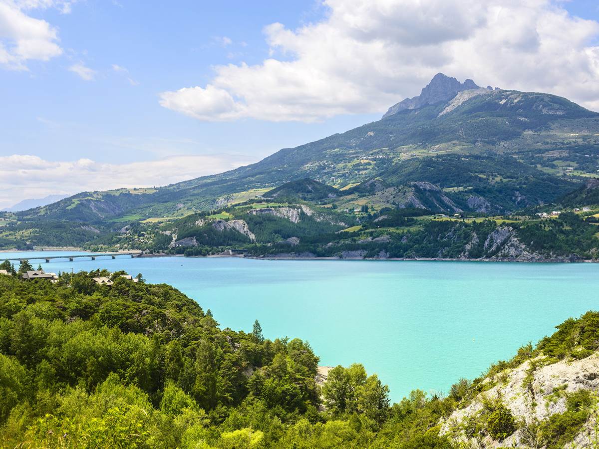 Le lac de Serre-Ponçon
