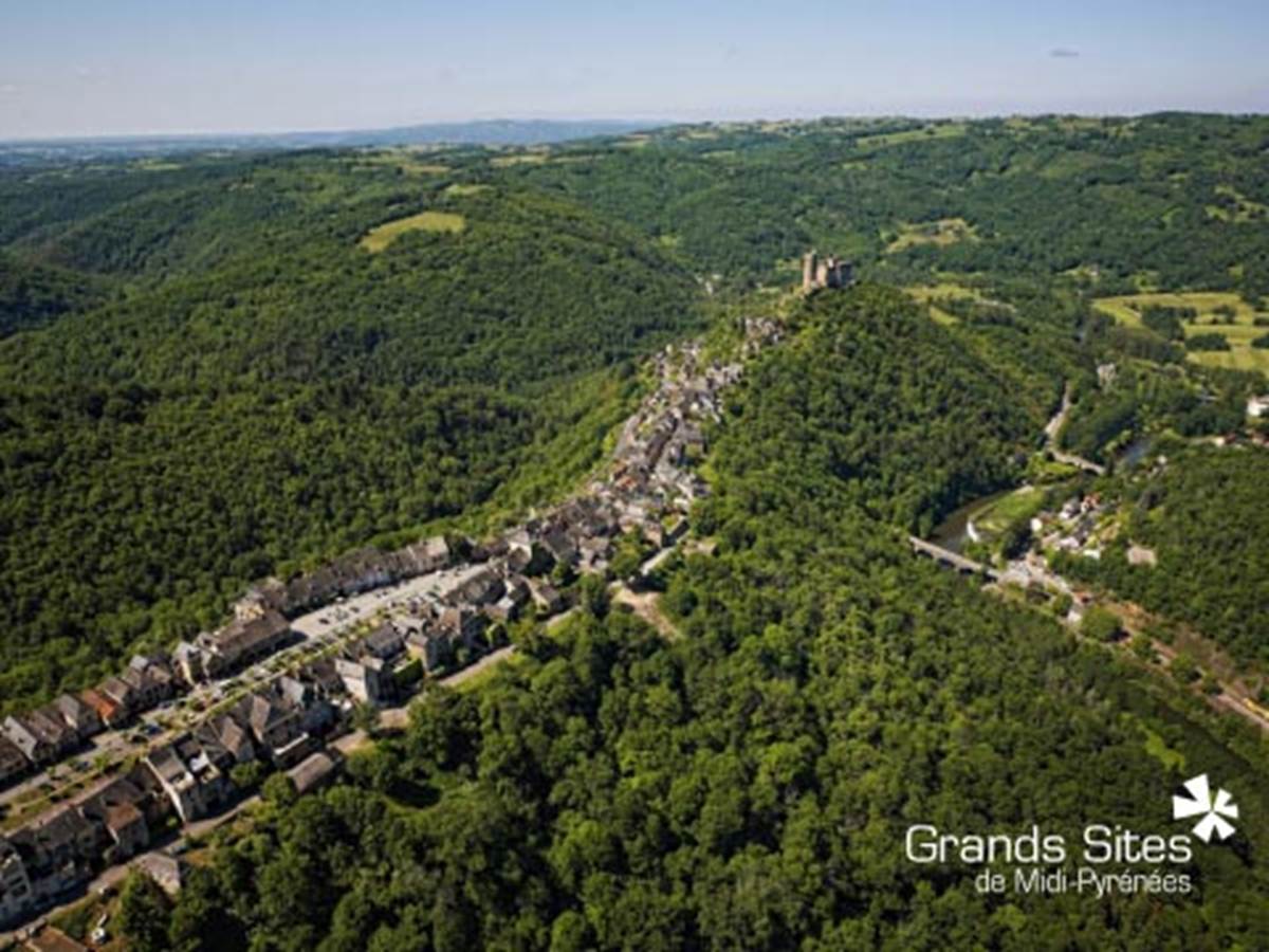 Les bastides du Rouergue : Najac, Villefranche-de-Rouergue, Villeneuve-d'Aveyron...