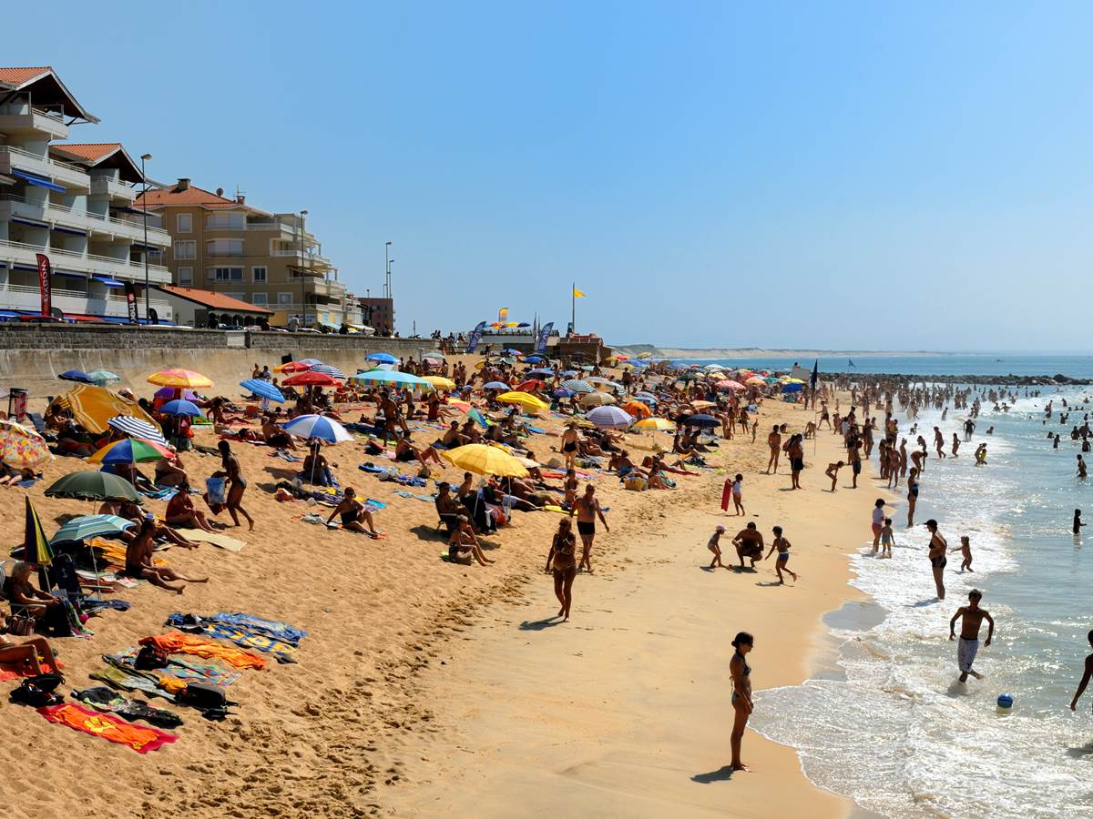 La plage de Capbreton