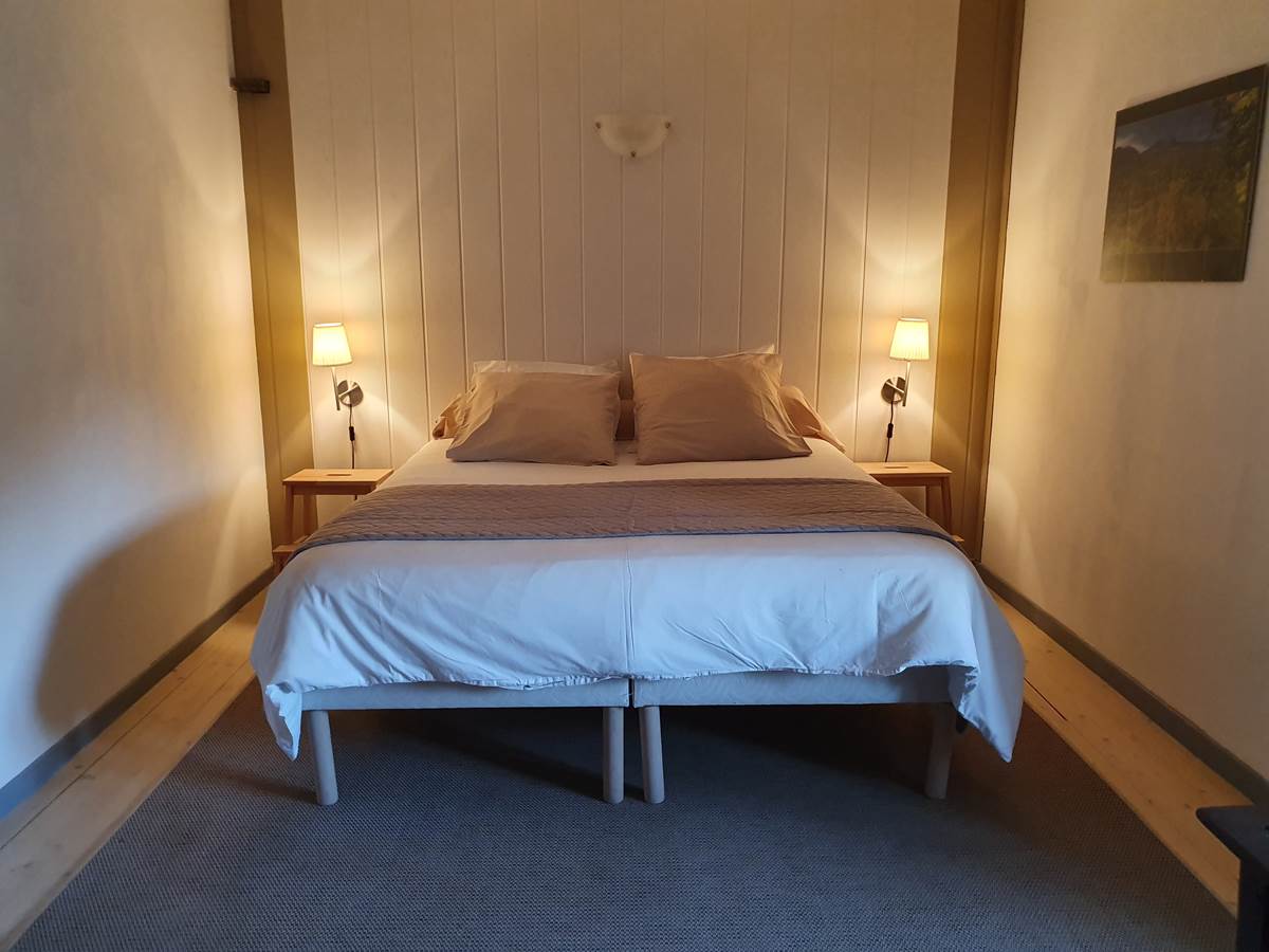 Chambre Hortail, lit queen size