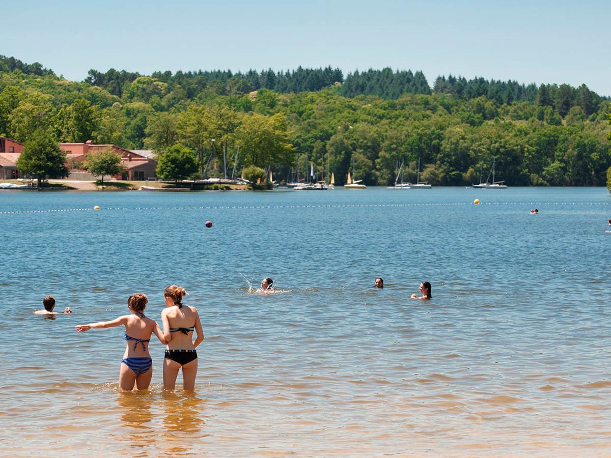lac-de-saint-pardoux-baignade @hauteviennetourisme