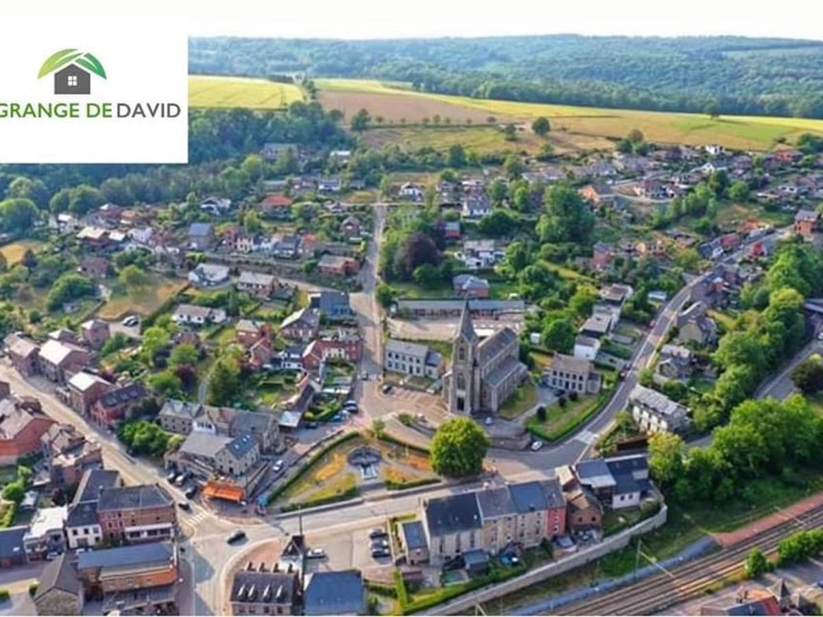 HAMOIR vue aérienne