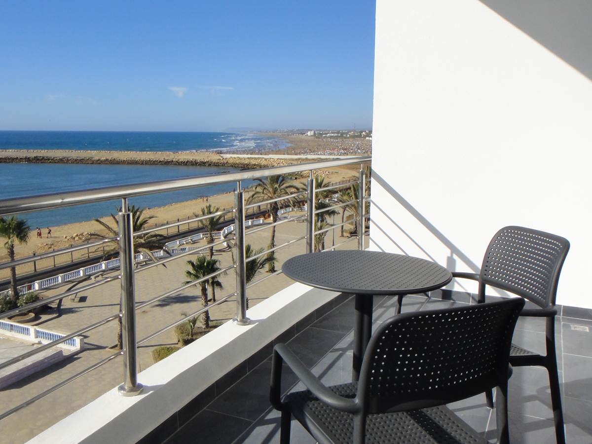 Terrasse vue mer