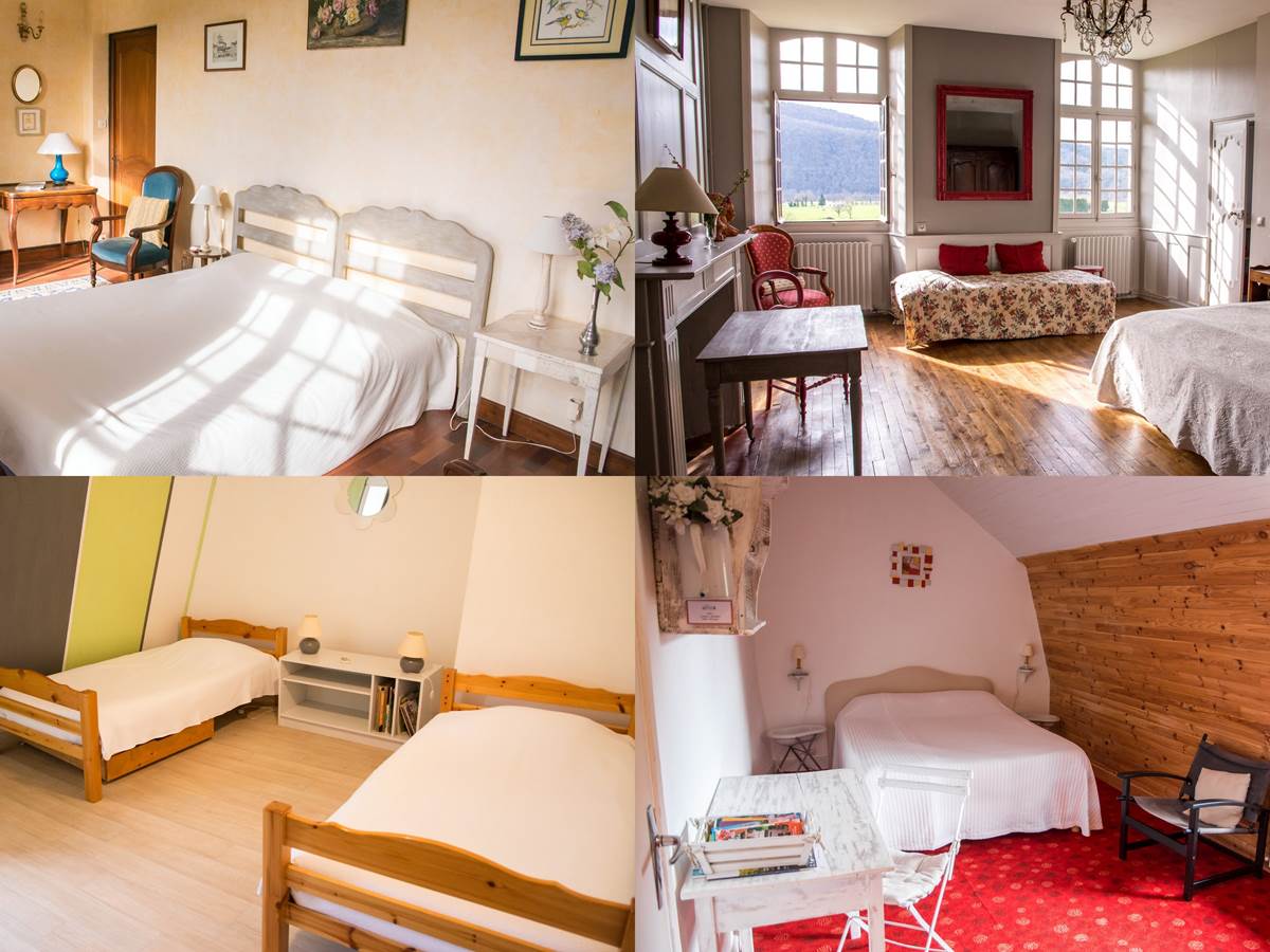 4 chambres accueil tribu
