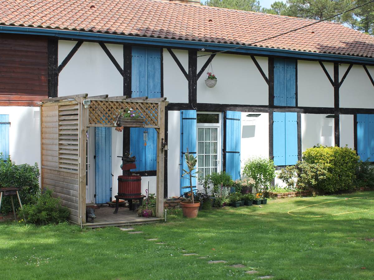 maison landaise à Saint-Julien-en-Born