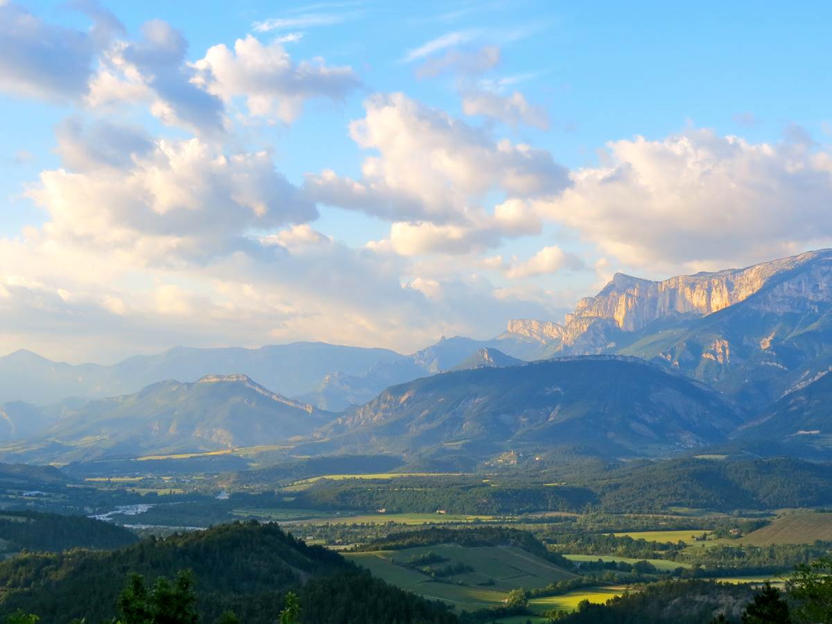 Vue sur le Glandasse depuis Jansac